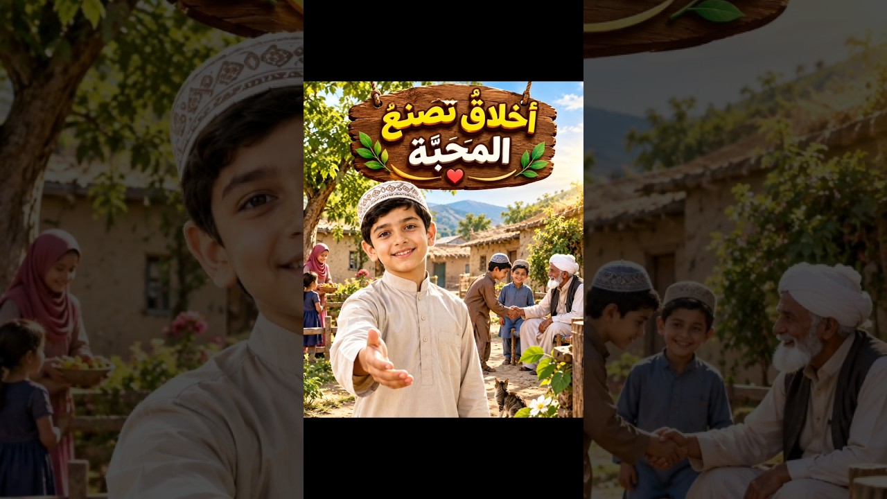 أَخْلَاقٌ تَصْنَعُ الْمَحَبَّةَ | حمدان يتعلّم الأخلاق الحميدة #تعلم_العربية #learnarabic #الأطفال