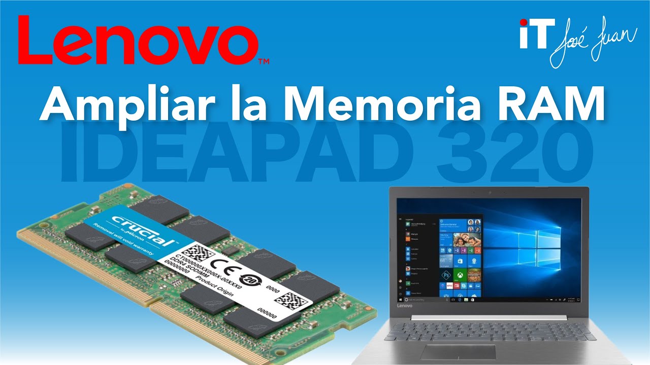 ✓ Cómo ampliar la memoria de tu Lenovo Ideapad 320 - YouTube