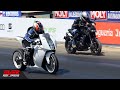 KTM RC8 1190 🆚 Yamaha MT-09 🏁 5 DRAG RACING 🚦🏍️🏍️ torque duel