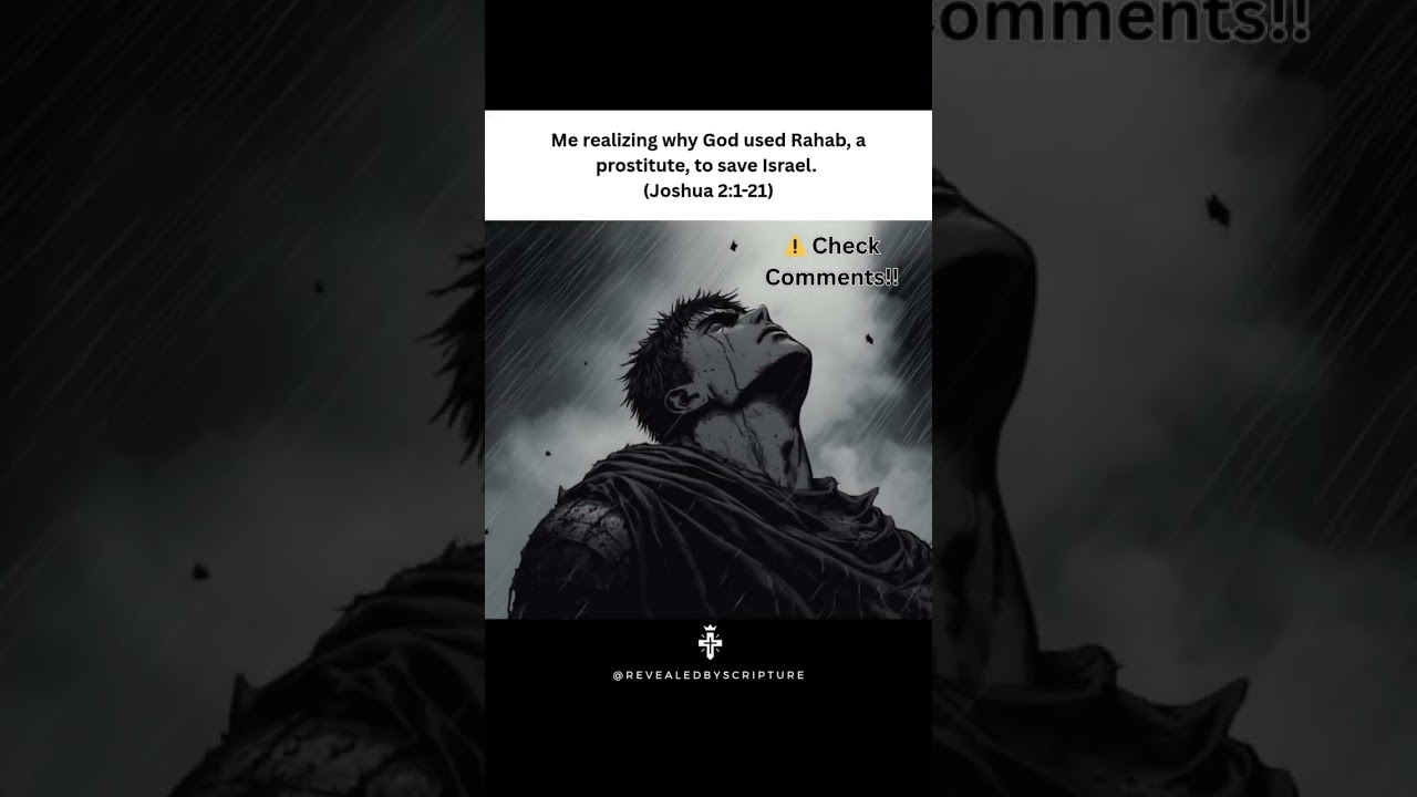 Wait… Why Did God Use Rahab, a Prostitute, to Save Israel?! 😳🔥 (Check Comments!) 