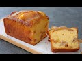 基本のふわふわバター生地で和梨のキャラメリゼパウンドケーキ | Japanese pear butter cake