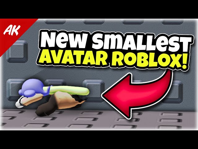 How to make the SMALLEST character in Roblox! (Gameplay - Tutorial