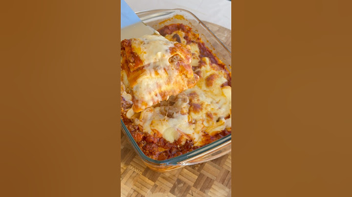 LASAGNE ✨ #recipe #lasagne