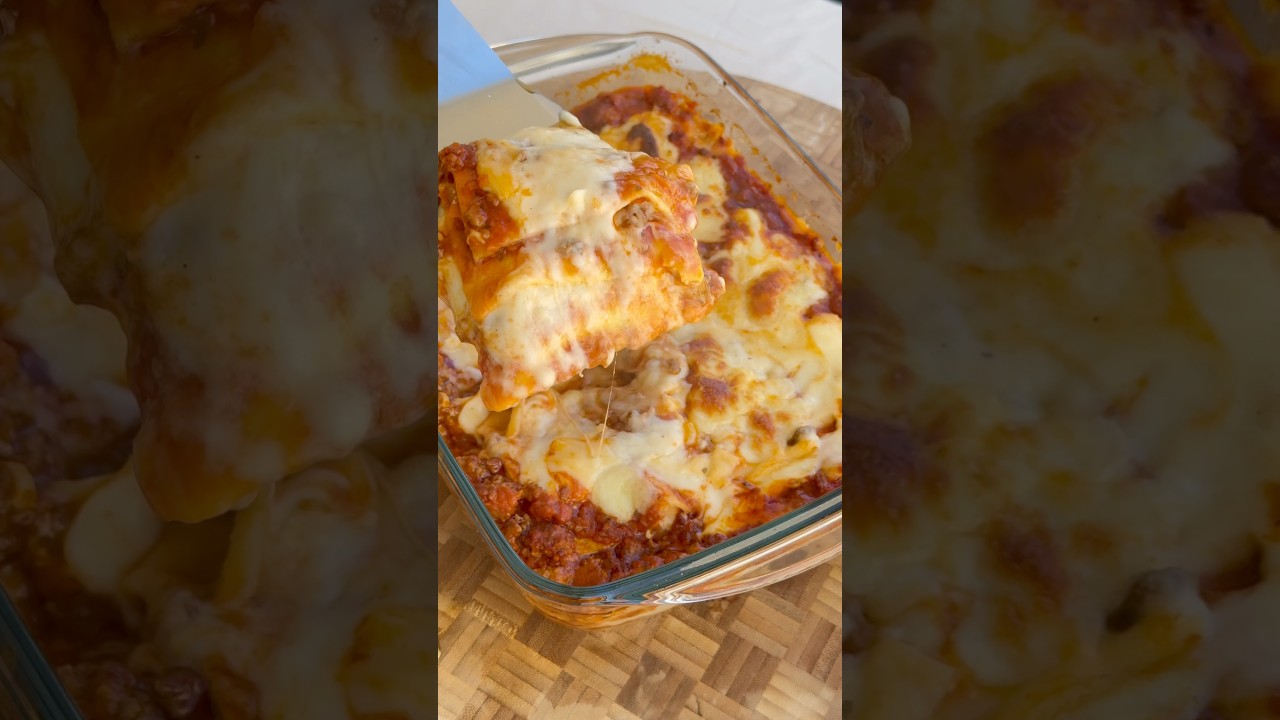 Lasagnes à la Bolognaise Crémeuses