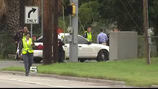 Brownsville Police Officer in Hospital After Collision