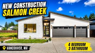 New Construction Home Tour in Salmon Creek WA  12310 NE 66th Ct Vancouver WA #tour #hometour