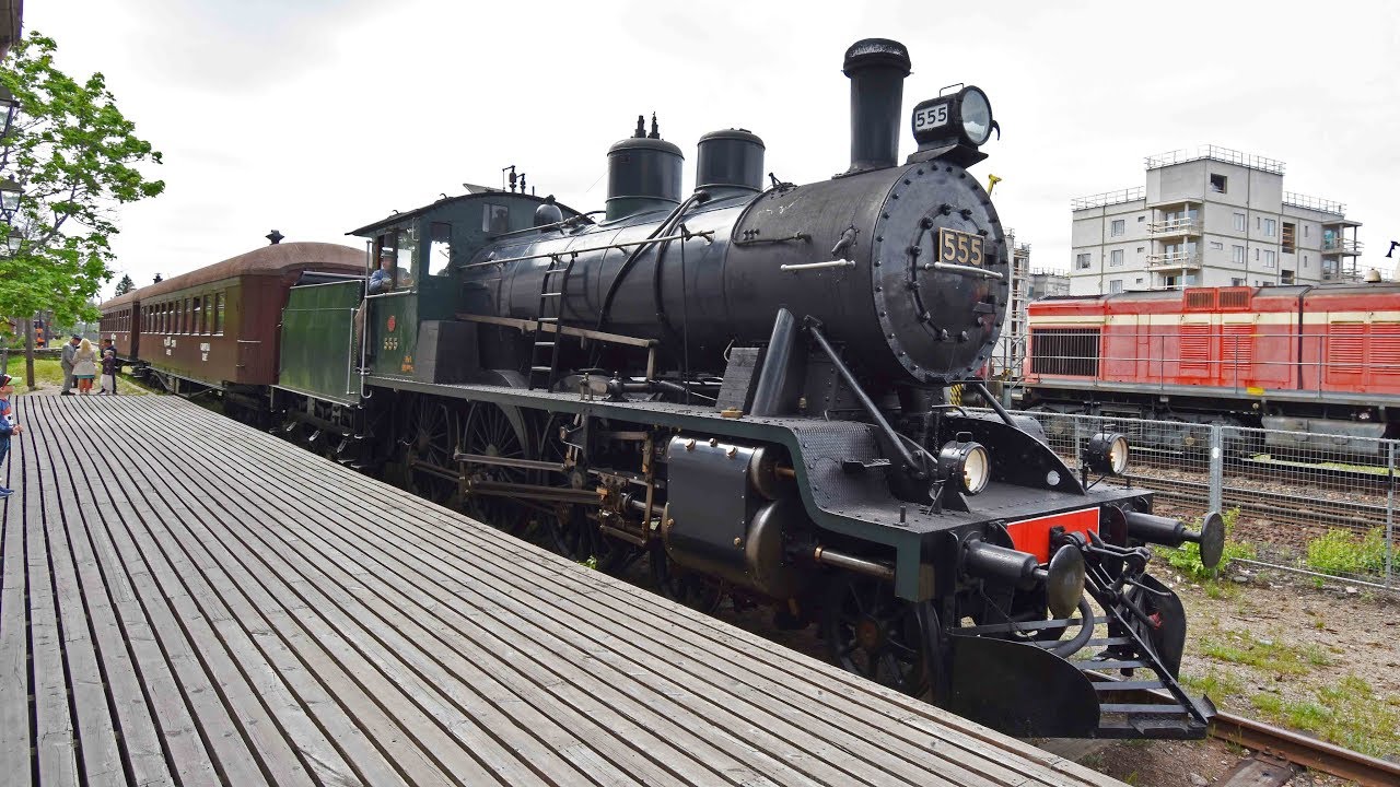 Höyryveturi Hv1 Prinsessa Hyvinkäällä 1.6.2019