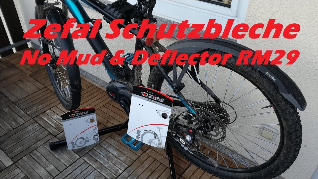 Optimales Schutzblech für ein Mountainbike (Fully) - Zefal Deflector RM29