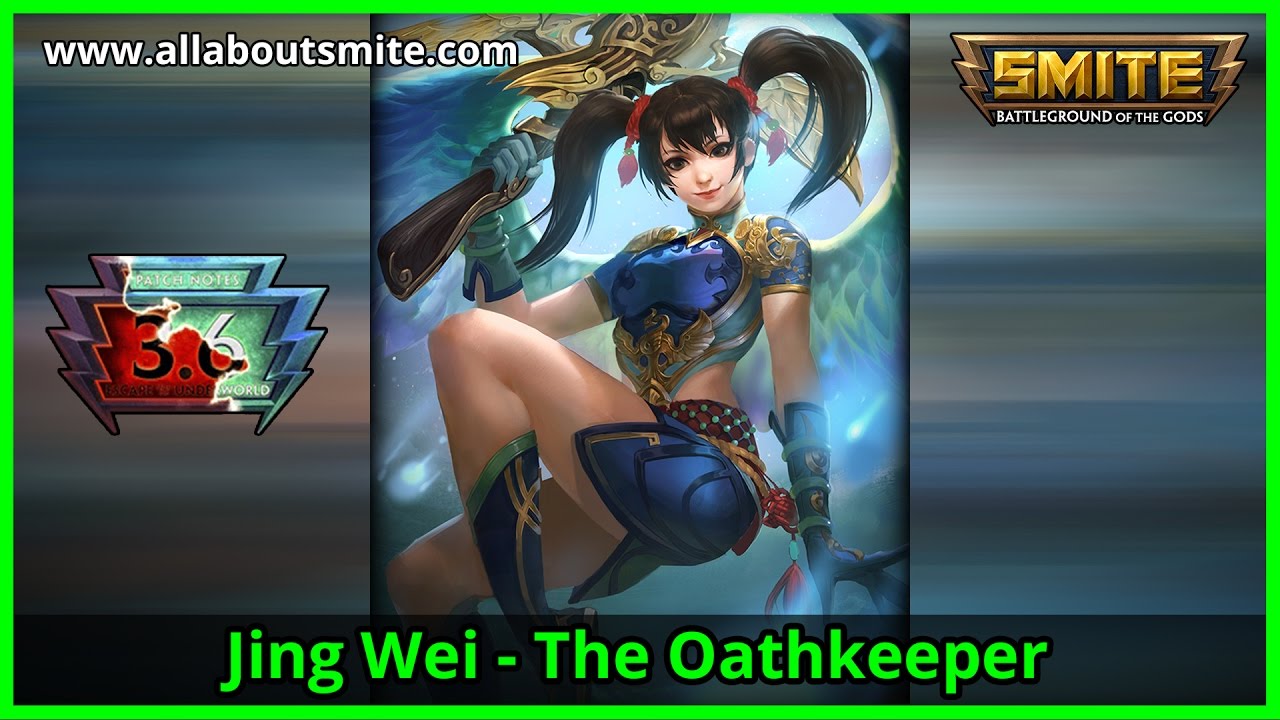 Smite - Jing Wei - The Oathkeeper (God Spotlight) | allaboutsmite