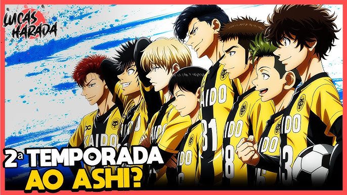 AO ASHI 2ª TEMPORADA DATA DE LANÇAMENTO! - [Ao Ashi vai ter 2ª temporada?]  