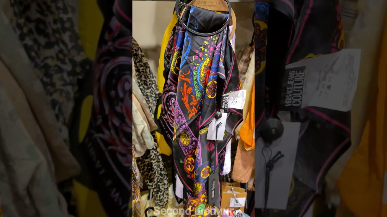 какие цены в Германии шёлковые платки от Versace скидки сток Price silk Europe шопинг