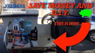 Yamaha F115 Oil Fuel Filter Change