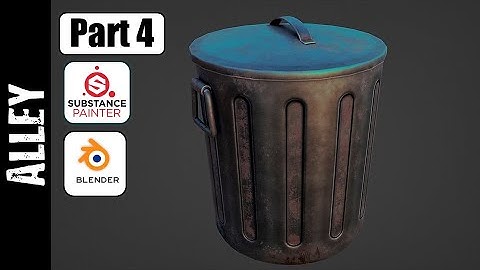 BLENDER/SUBSTANCE PAINTER: ALLEY (PART 4)