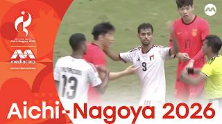 UAE's Al Mansoori's bottle kick sparks fury from China supporters | Asian Games 2026 screenshot 4