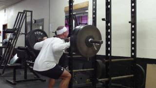 Damien Pezzuti - 500lb Raw Squat @ 185lbs. No belt. No knee wraps.