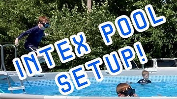 Intex Pool Above Ground Prism Frame 20’ x 52” Install Part II