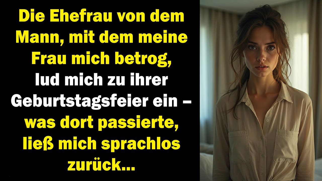 Die Frau des Liebhabers meiner Frau lud mich zur Party ein – was ich dort erlebte, veränderte alles