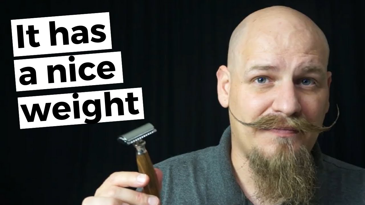 Naked Armor's Spartacus Safety Razor has a NICE WEIGHT!