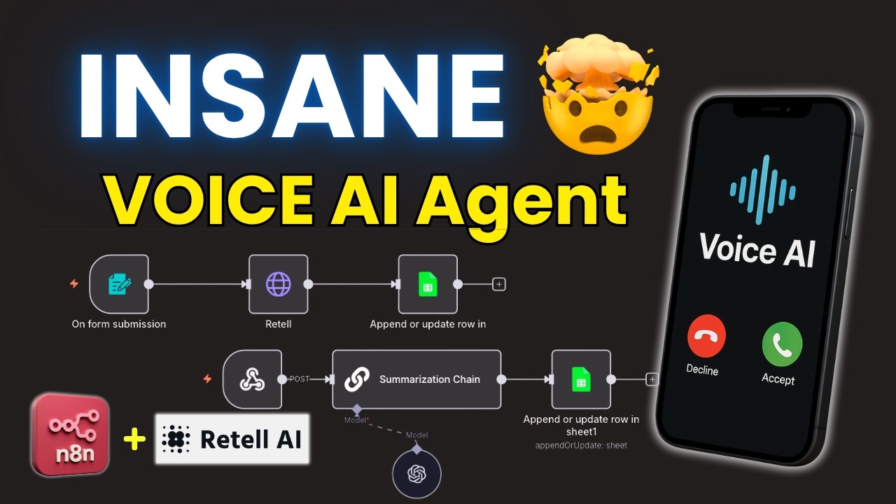 This Voice AI Agent Can Handle ANYTHING!! (No-Code n8n Tutorial)