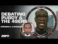 Stephen a  shannon sharpe debate  can brock purdy take the 49ers over the hump   first take