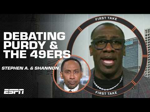 Stephen A. & Shannon Sharpe DEBATE 👉 Can Brock Purdy take the 49ers over the hump? 🤔 | First Take