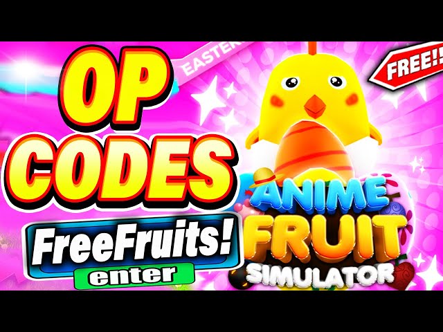 Anime Fruit Simulator CODES - ROBLOX Anime Fruit Simulator CODE