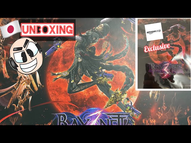 Bayonetta 3 Trinity Masquerade Edition unboxing (North America) 