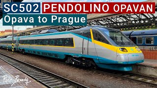 TRIP REPORT | Pendolino Opavan | ČD SuperCity train | Opava to Prague | 1st class
