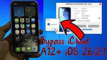 HOT Tool iOS 26.0.1 A12+ iCloud  Bypass iPhone/iPad iCloud Activation Lock To Owner Without SIM Card