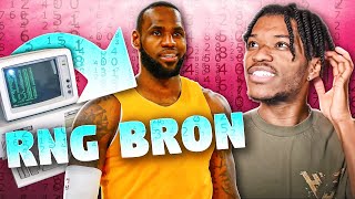 I Randomized EVERY Attribute and Made a Second Lebron in NBA 2K22 Profile