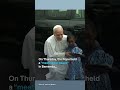 The moment a young girl runs to hug Pope Leo XIV | DW News