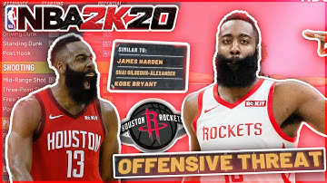 HOW TO BUILD JAMES HARDEN! | Best Shooting Guard Build NBA 2K20!