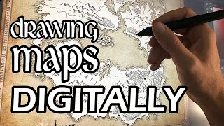 Drawing Digital Maps: A Guide (Photoshop/Gimp)
