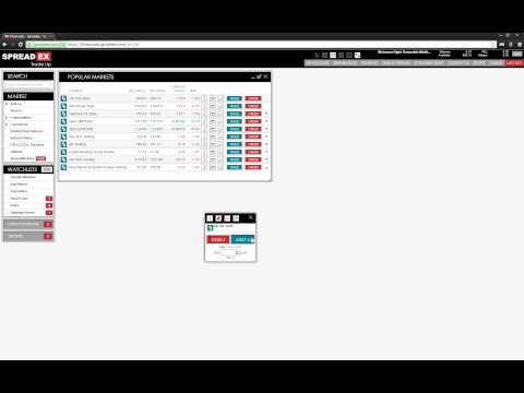 16. How to turn on One Click Spread Betting Dealing | Spreadex