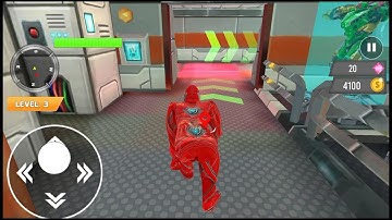 Mars Battle: Bus Robot Game 3D - Android Gameplay