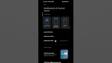 How to change notification effect on Xiaomi phones