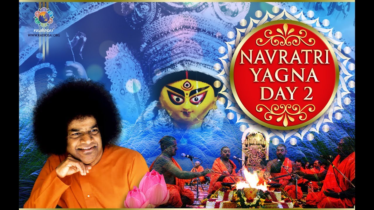 Dasara Yagna direct from Poornachandra Hall (Day 2), Prasanthi Nilayam - 14 Oct 2018