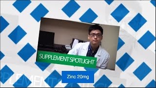 Supplement Spotlight: Zinc 20mg