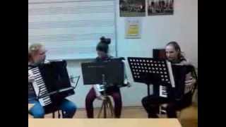 Motion trio: Asfalt tango 3D trio Akordeonika