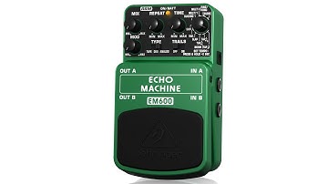ECHO MACHINE EM600 Ultimate Echo Modeling Effects Pedal