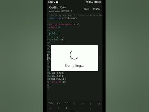 A program for copy constructor | Copy constructor| c program | c++ ...
