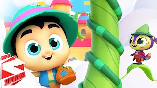 The Story of Jack and The Beanstalk | Fairy Tales For Children | Cartoon Stories with Super Supremes