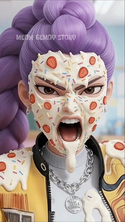 Download lagu Mira Smashed a Cake in Rumi’s Face‼️ 🍰🤣💥 #rumi #rumikpopdemonhunters #funny