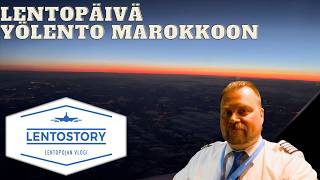 Lentopäivä: Yölento Marokkoon