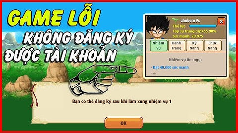 [NRO] Game Lỗi Không Đăng Ký Được Tài Khoản