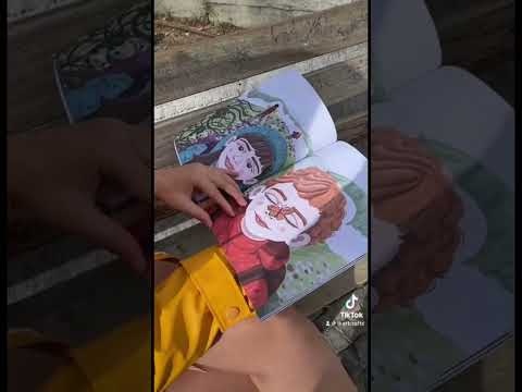 Book flip-through video