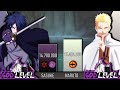 NARUTO VS SASUKE POWER LEVELS - AnimeScale