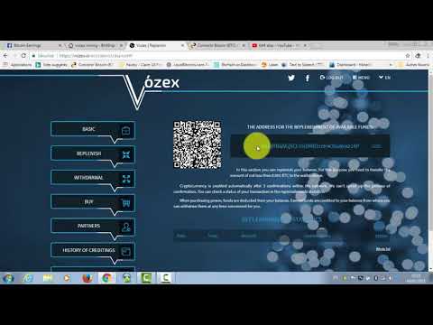 Vozex.io Deposit Tutorial
