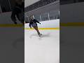 Ice Skating - Learning forward crossover  ice skating ⛸️ #iceskating