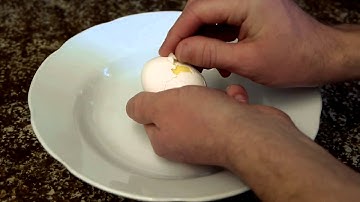How to Scramble Eggs Inside Their Shell